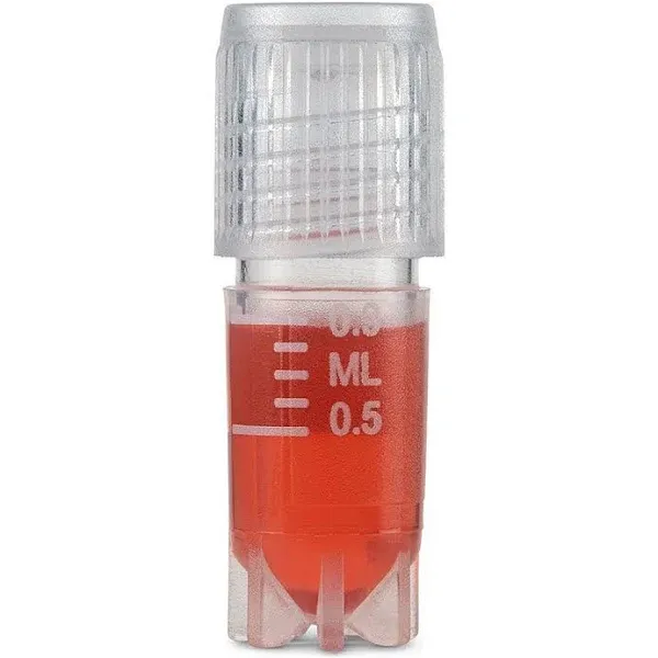 Diamond Essentials Cryogenic Vials, 1.0mL, Sterile, External Threads, Attached ...