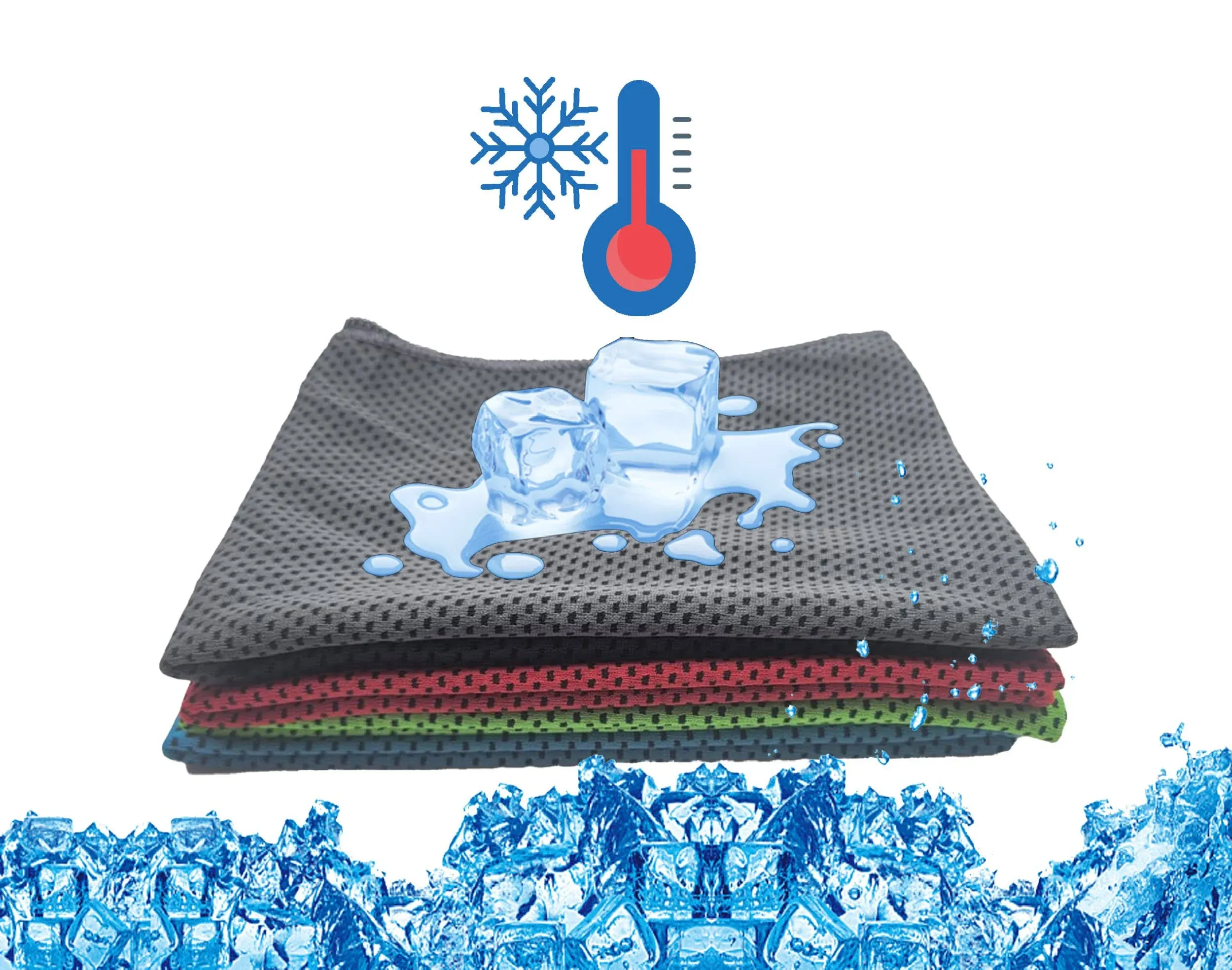 Cooling Towel Yoga Towels Instant Cooling Sport Towels Gym Towel Workout Towels