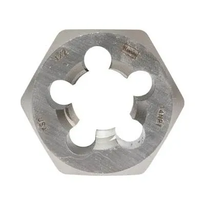 Hanson 7350 Irwin Rethreading Hex Metric Die - 14mm-1.50mm