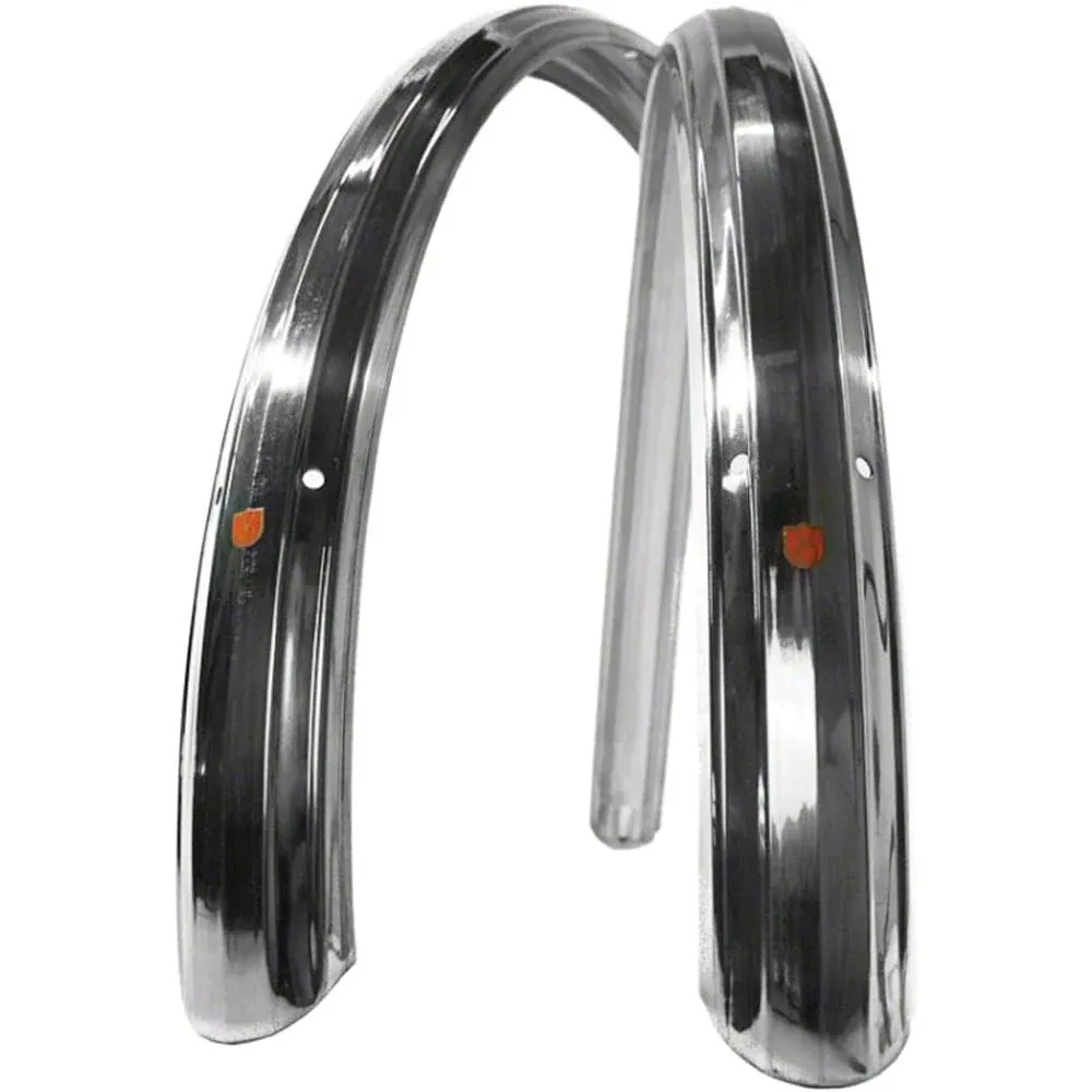 Velo Orange Zeppelin Fender Set, Silver | 700c