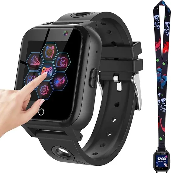 Smart Watch for Kids Watches with Music Player Flashlight Camera Gift for girls