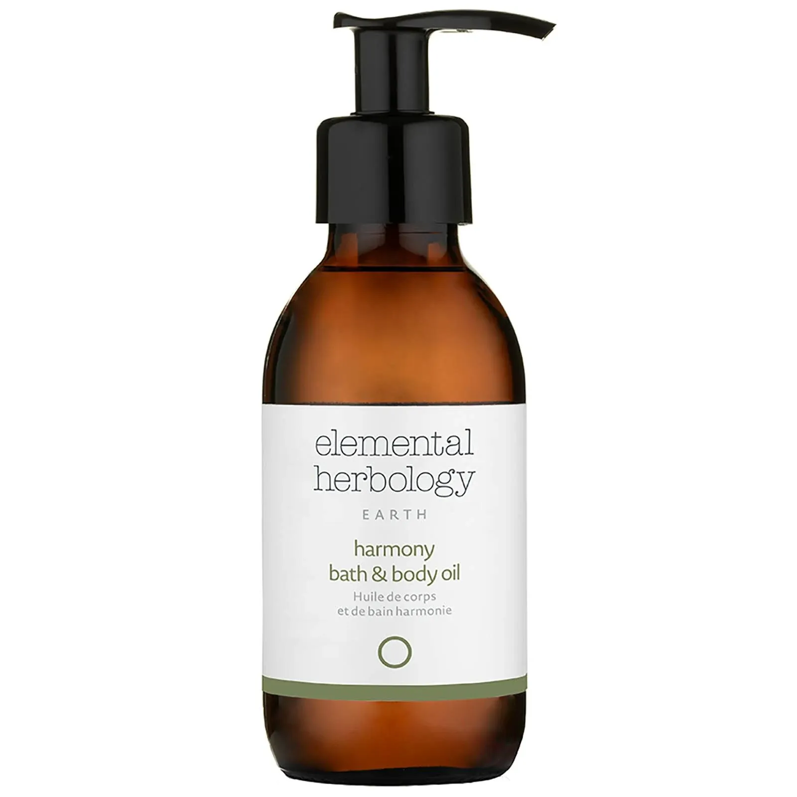 Elemental Herbology Harmony Bath & Body Oil, 5.0 Fl Oz- Bath Oil for Skin Nourishment - Mandarin, Lime, Cedarwood Essential Oils Blend for a Relaxing Bath - Cruelty Free