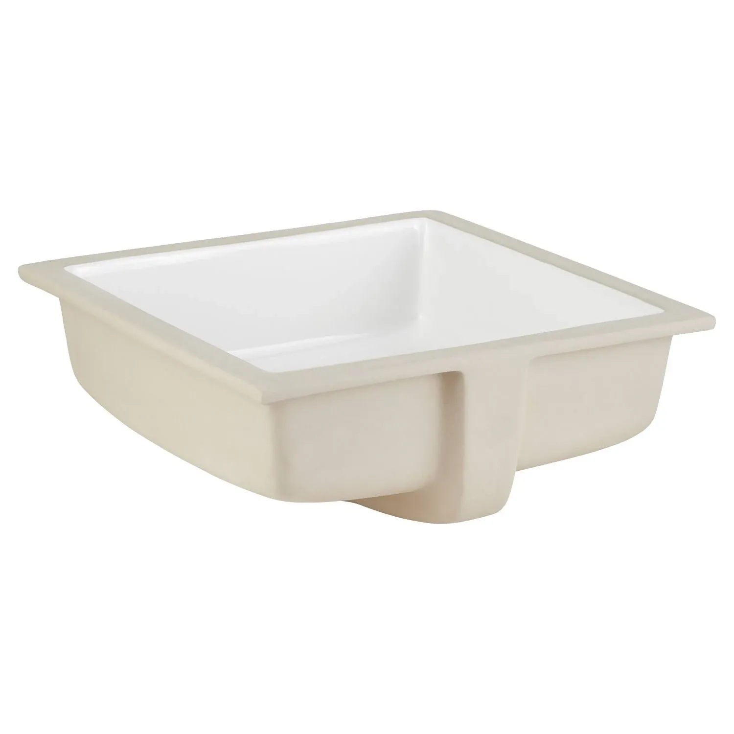 447964 Destin 16&#034; Vitreous China Undermount Bathroom Sink