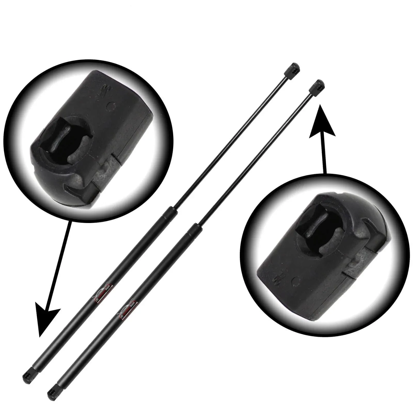 Qty 2 Replaces GSNI-5300-60 Lift Supports Struts