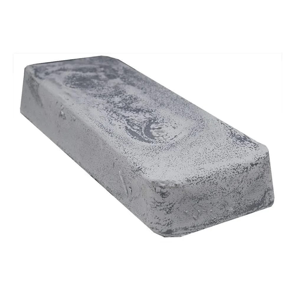 Gray Stainless Buffing Compound - 1 Pound Bar