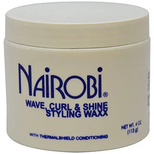 Nairobi Wave Curl and Shine Styling Waxx, 4 Ounce