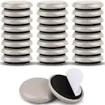 1-1/4 Furniture Sliders for Carpet &amp; Hardwood Floors, 24PCS Furniture Pads for Q