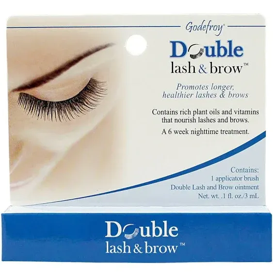 Double Lash &amp; Brow®, Eyelash and Eyebrow Serum, 0.1 fl oz (3 ml)