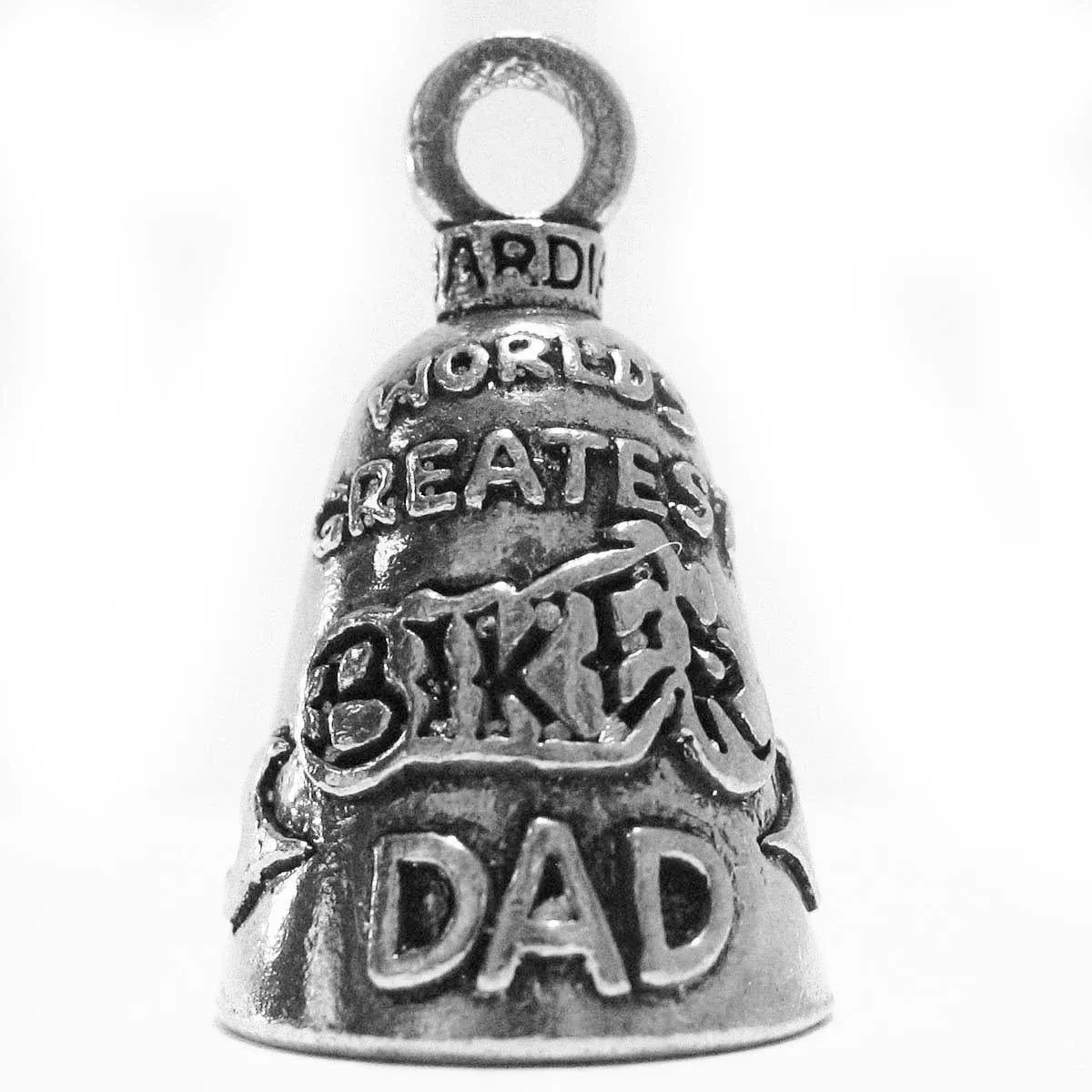 Guardian World's Greatest Biker Dad Motorcycle Biker Luck Gremlin Riding Bell or ...