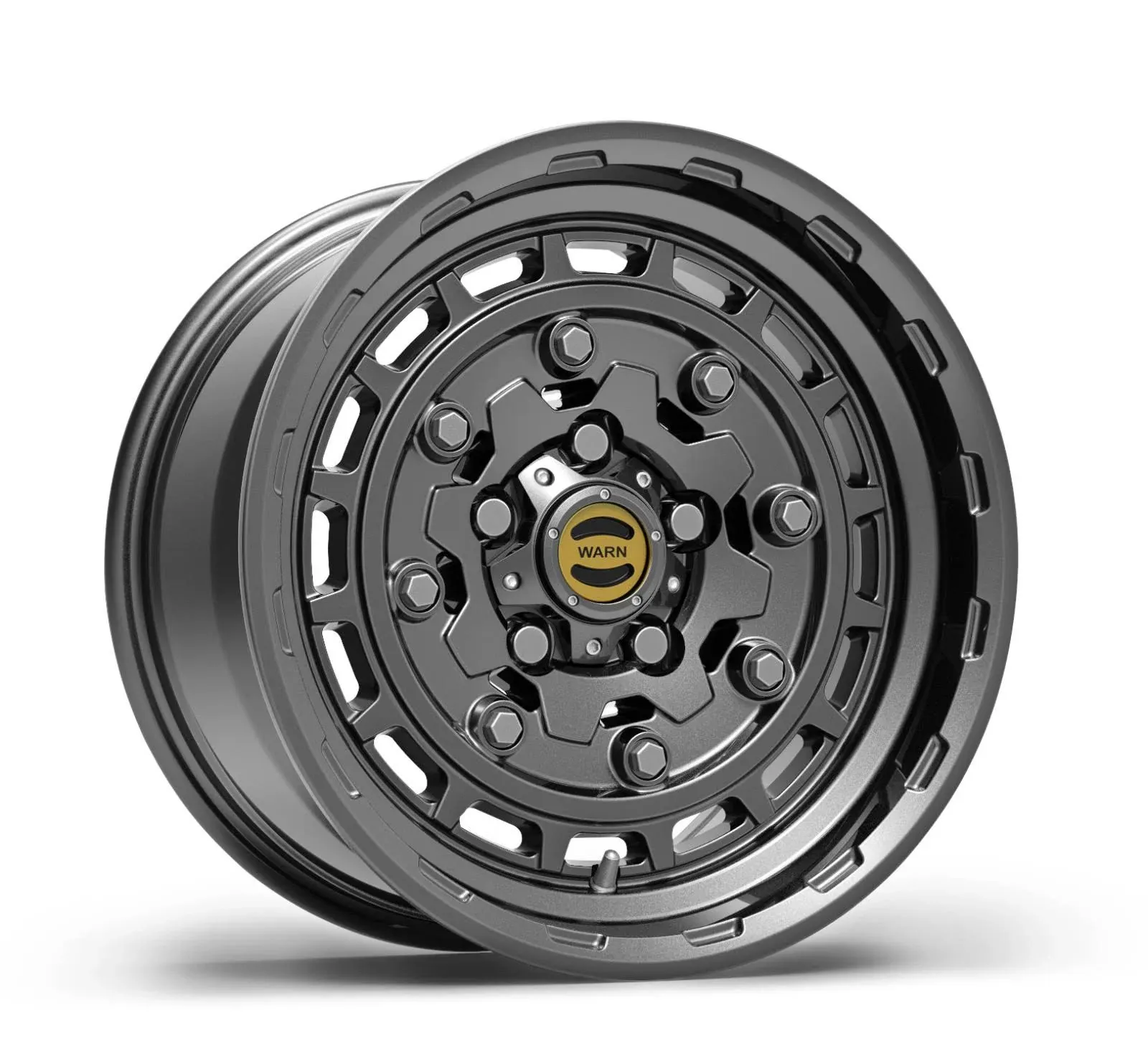 WARN 106690 Epic Wheels, Fits: Jeep Wrangler JL, JK and Gladiator JT - Jackhammer, Gunmetal Grey