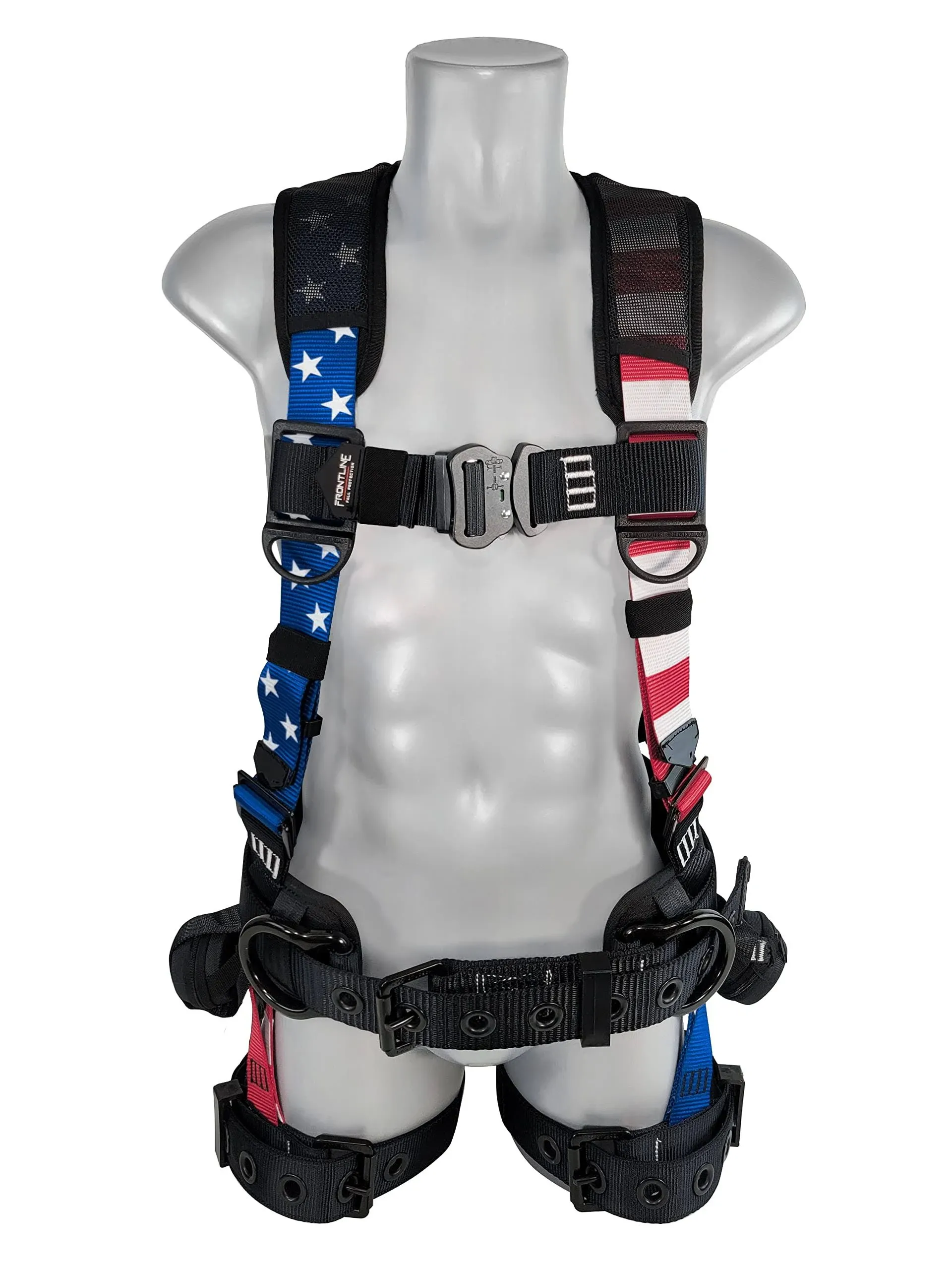 Frontline Full Body Harness | Suspension Trauma Straps| OSHA & ANSI Compliant