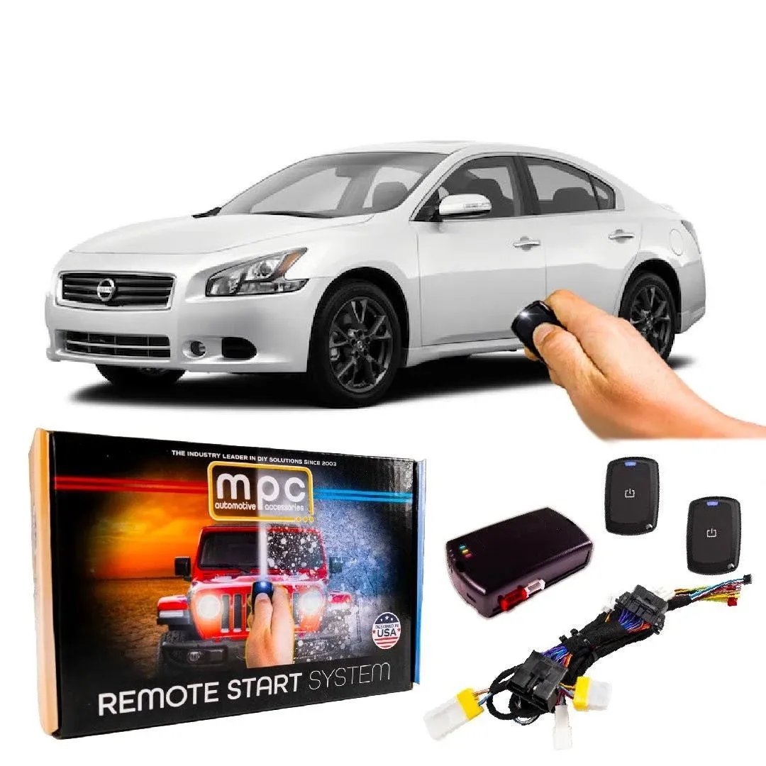 Remote Start Kit With Keyless Entry For 2009-2014 Nissan Maxima - Push-to-Start