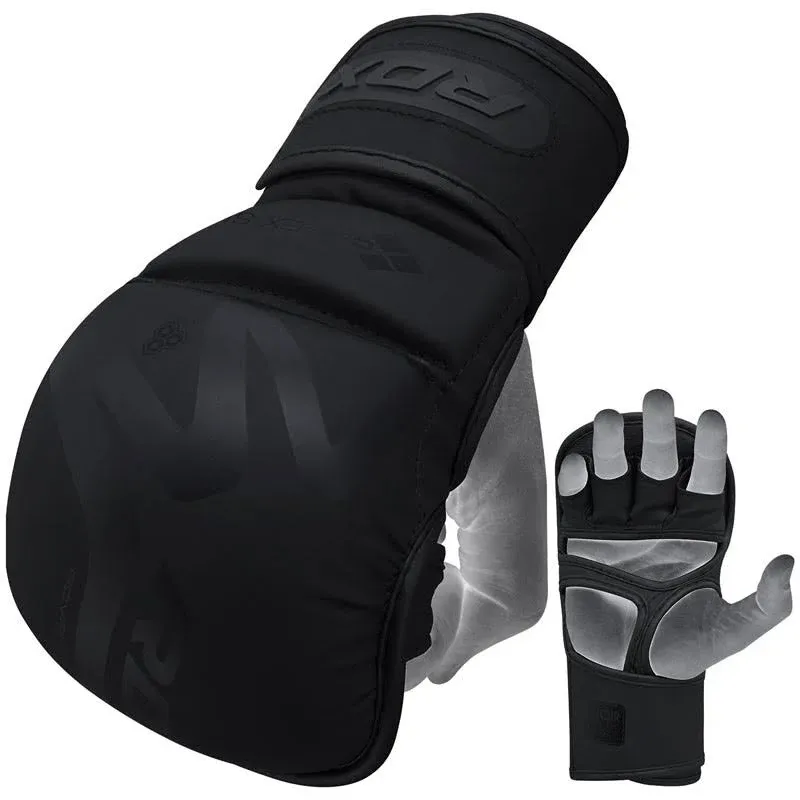 Noir Grappling Gloves for Protection |RDX L