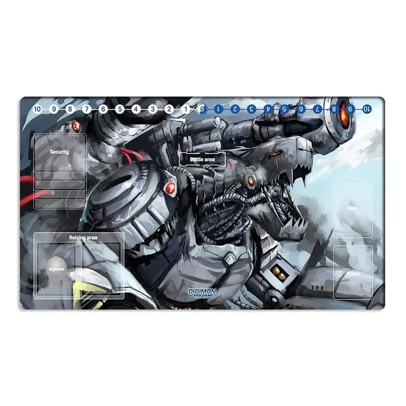 Mlikemat New DTCG Duel Playmat Digimon Machinedramon Trading Card Game TCG CCG ...