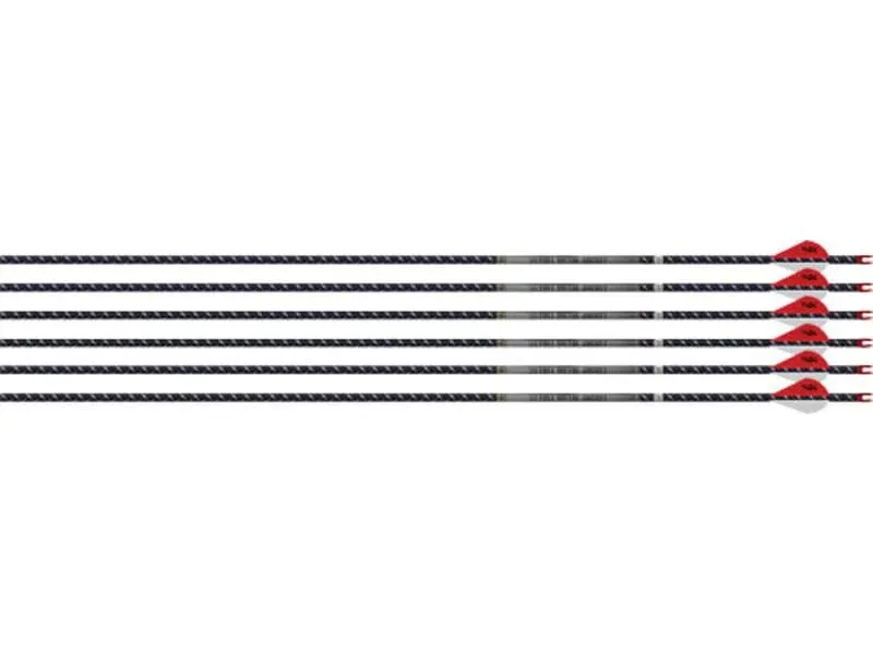 Easton 4mm Full Metal Jacket Arrows 300 Blazer Vanes 6 Pk.