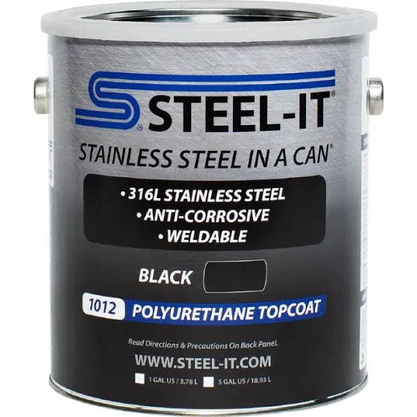 Steel-It 1012G Polyurethane Topcoat, Weldable, Superior Anticorrosion Coating ...