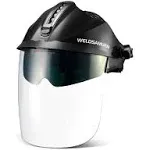 Face Shield for Grinding, Multi-Purpose Safety Mask Shade 5 - Anti-UV/IR & Anti-Fog & Anti-Scratch Coated Clear Lens