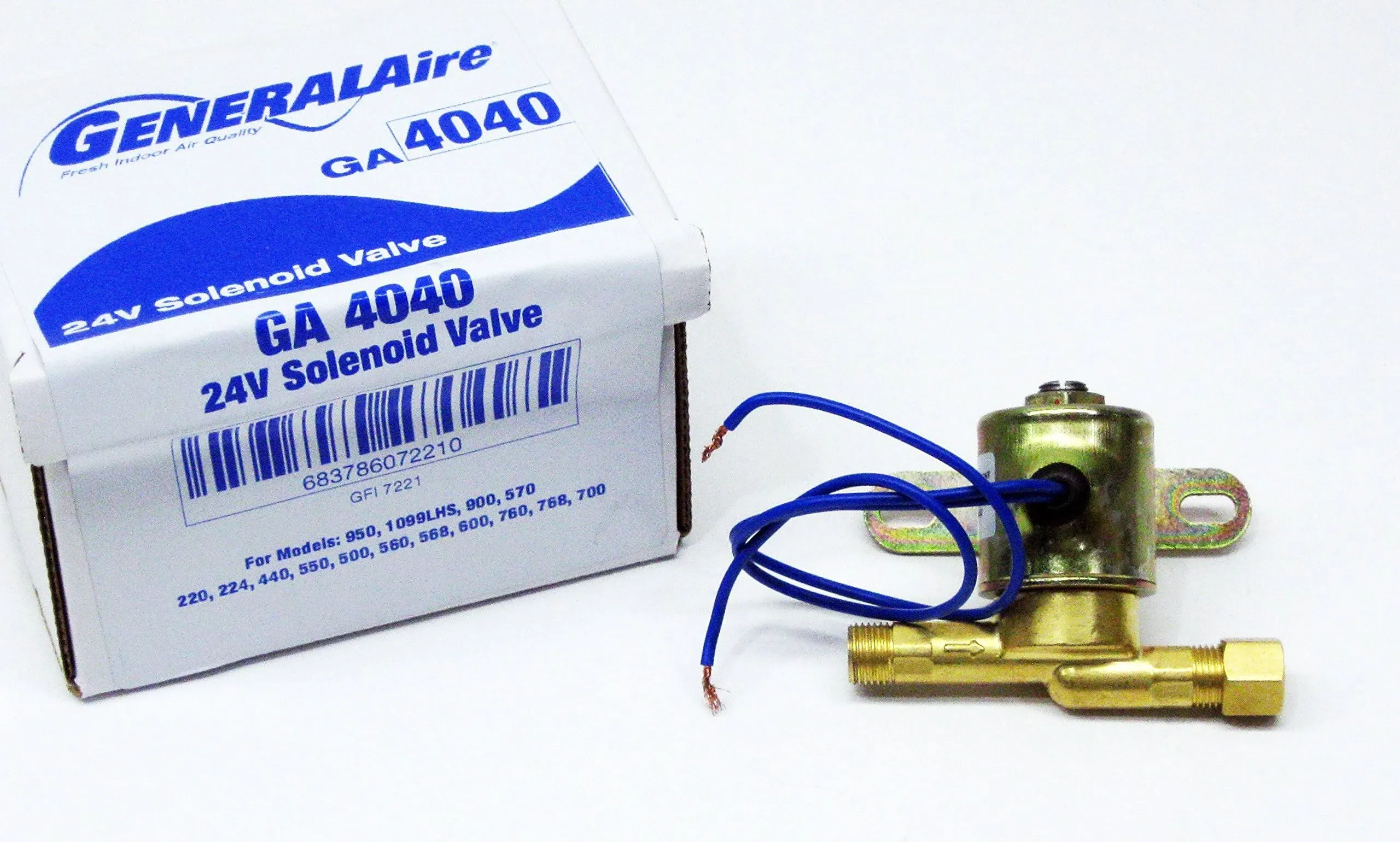 Generalaire GA4040 Humidifier 24V Solenoid Valve