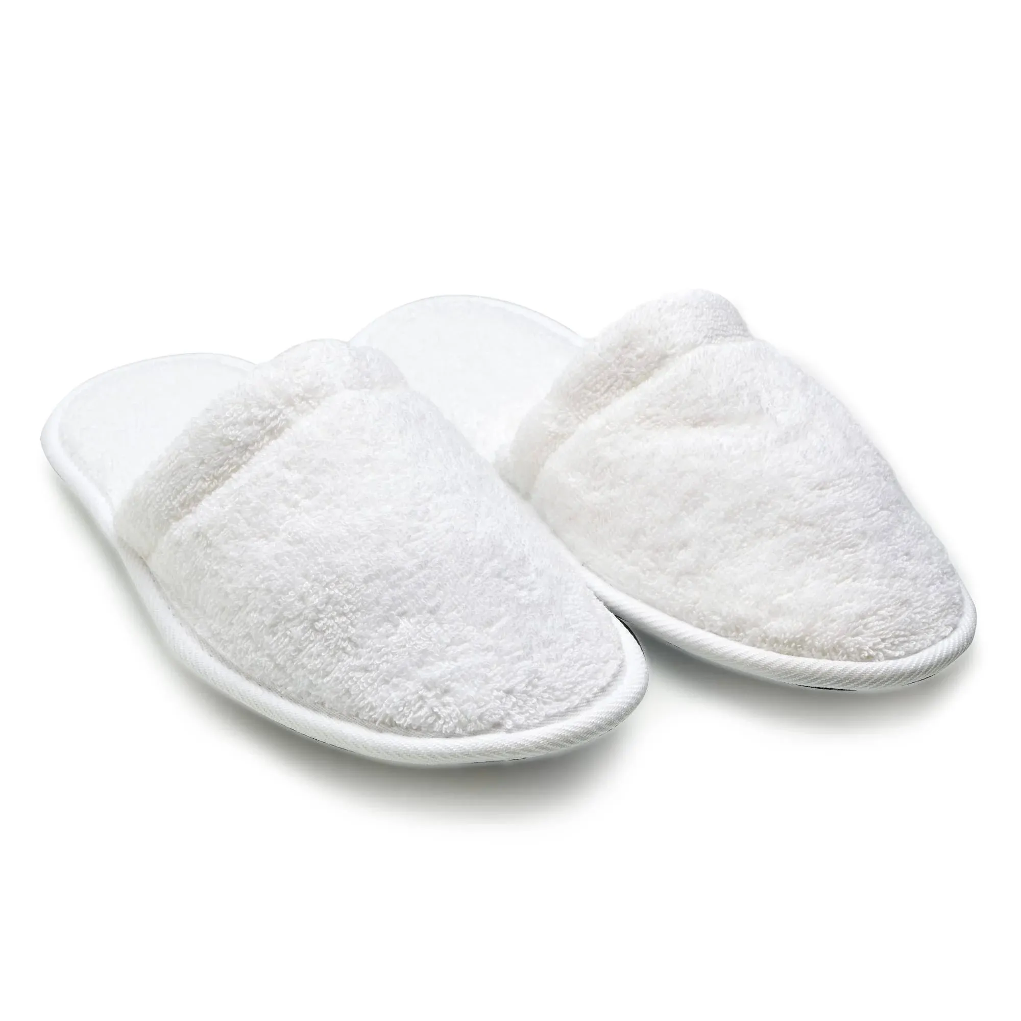 Arus Men's Cotton Slippers Turkish Terry Cloth for Spa and Bath