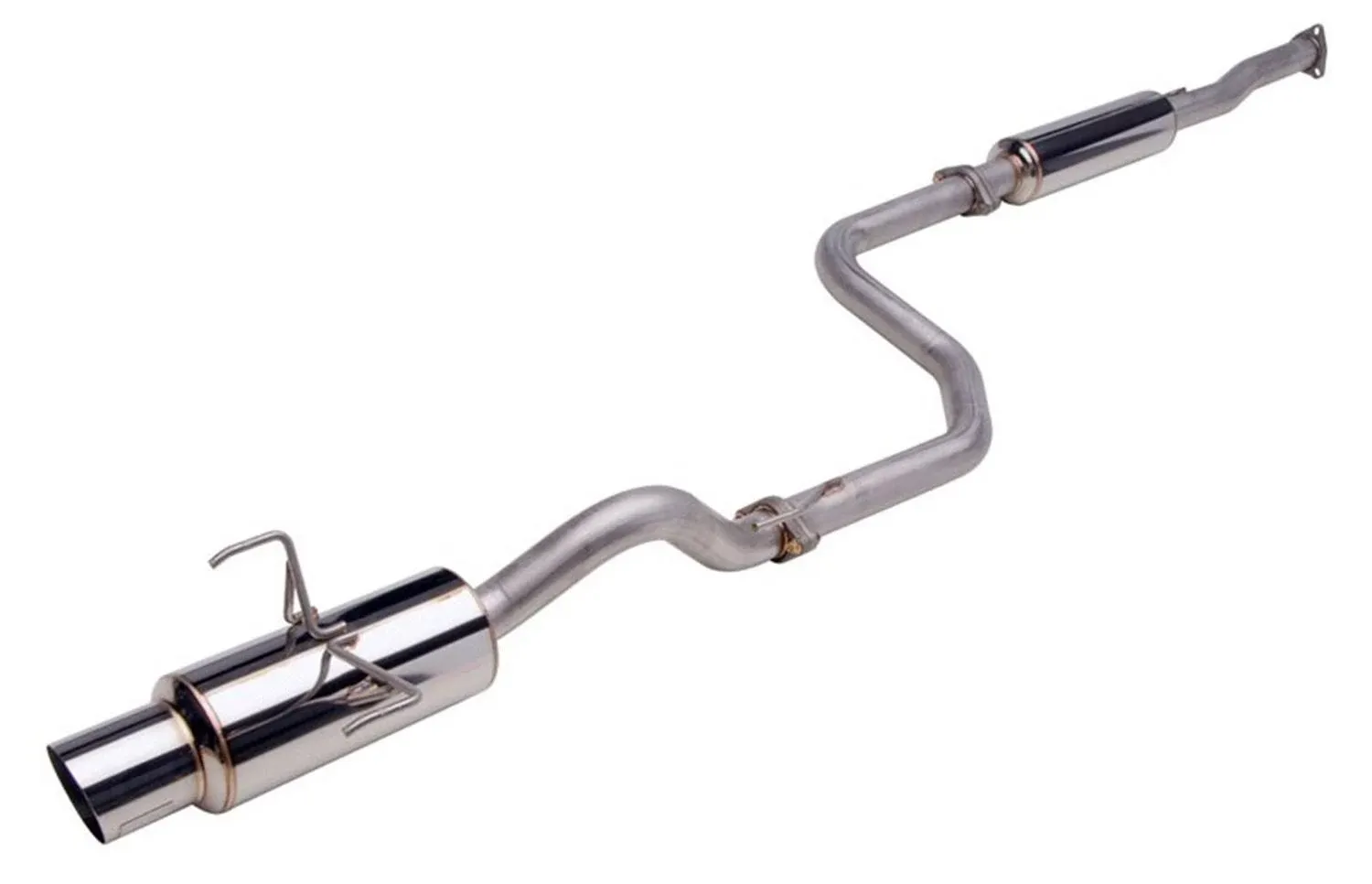 Skunk2 Mega Power 60mm Cat-Back Exhaust - 1996-2000 Honda Civic CX / DX Hatchback - 413-05-1540