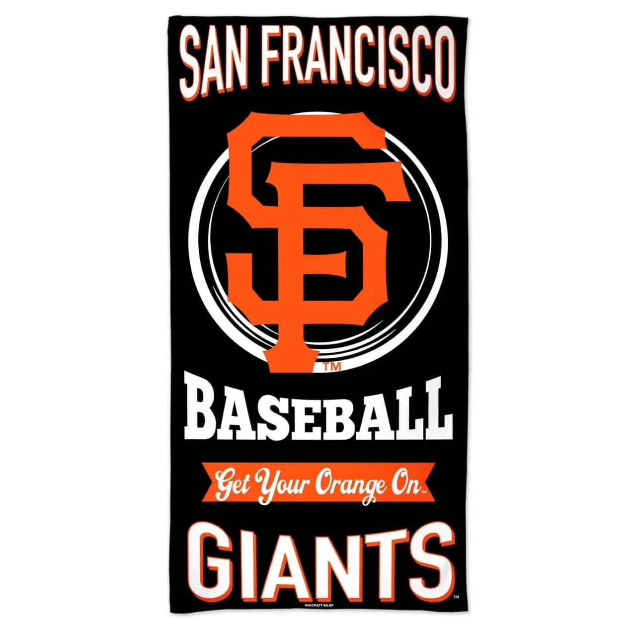 San Francisco Giants Towel 30x60 Beach Style