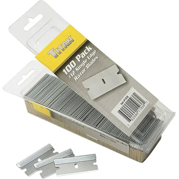 Titan Single Edge #12 Razor Blades (100-Piece)