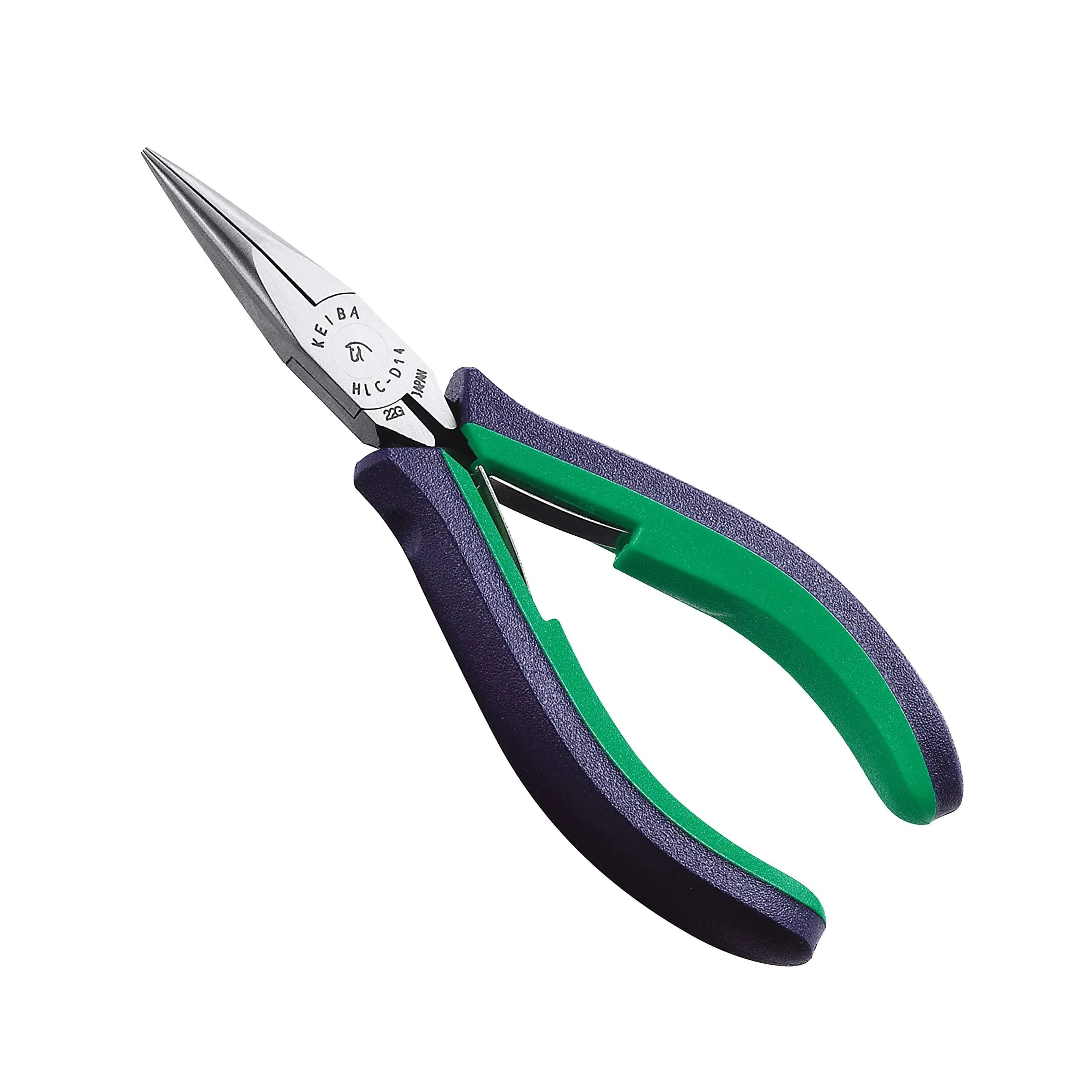 KEIBA  LONG NOSE PLIERS - FLAT SURFACE (126mm)  HLC-D14