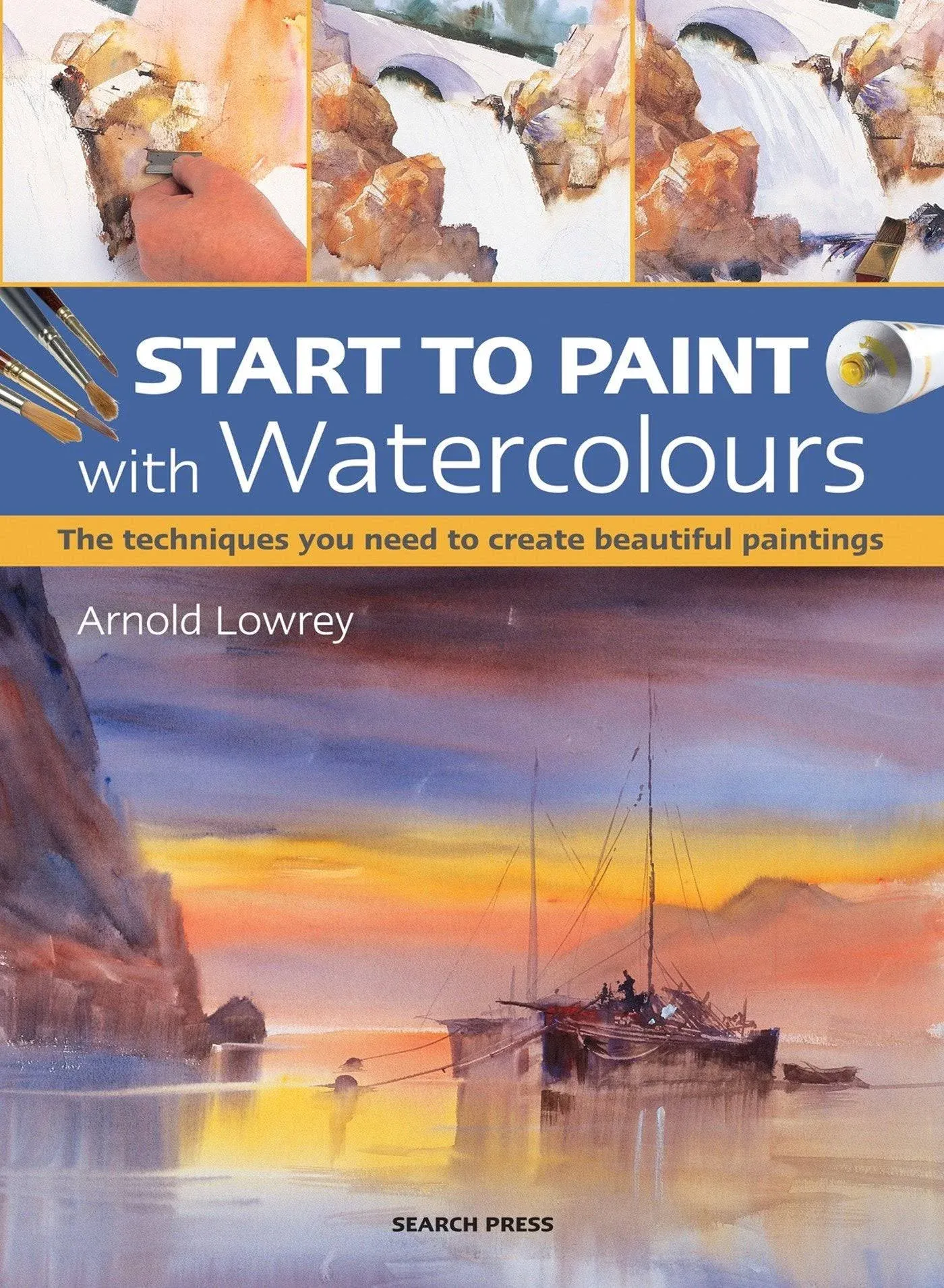 Art Book Watercolors Painting Technique Create Art Watercolour Class Home Lowrey