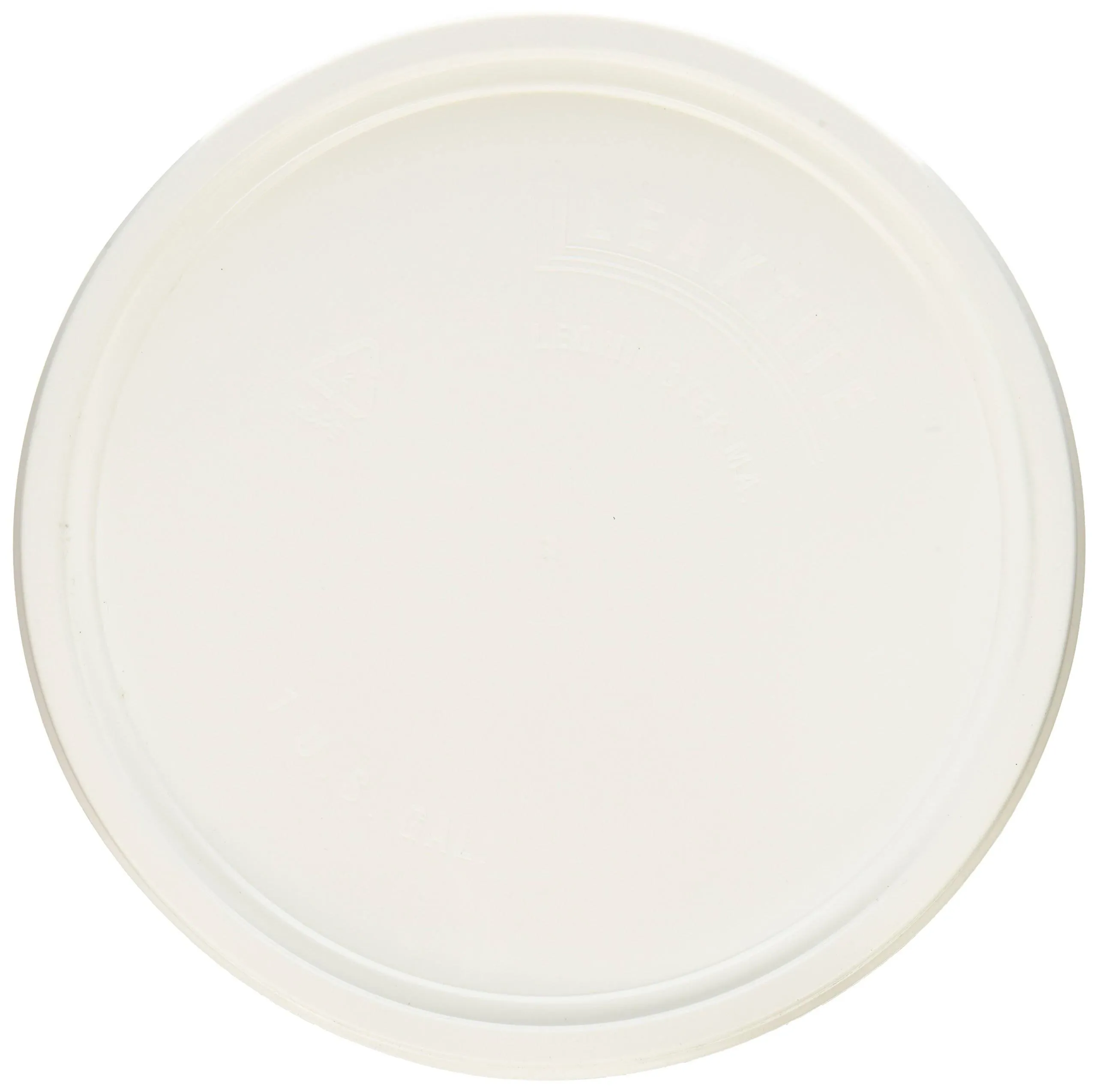 LEAKTITE 1GLD Gallon lon White Plastic Pail Lid