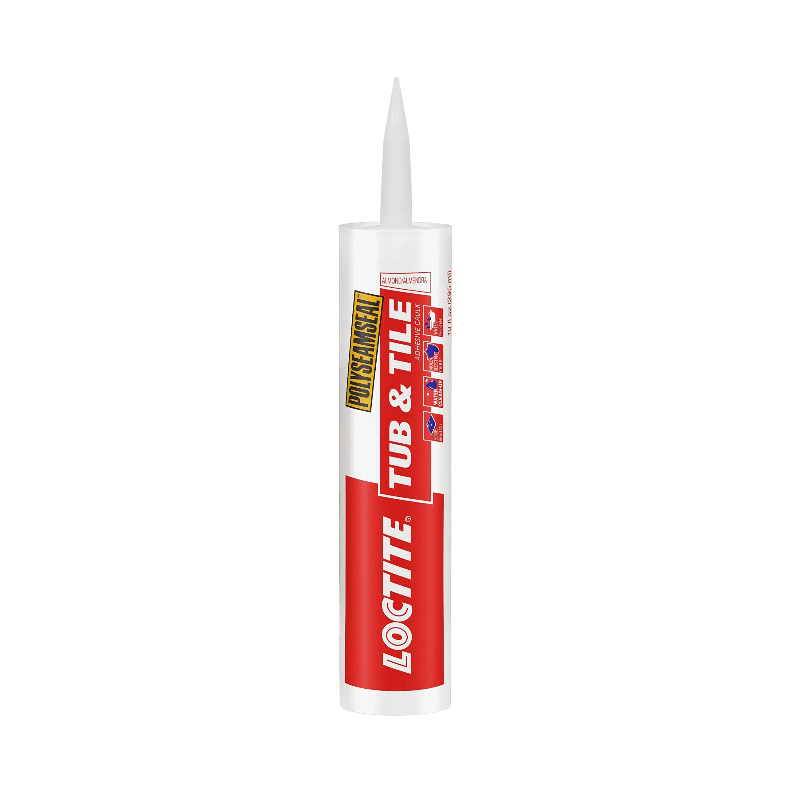 Loctite Polyseamseal Almond Tub and Tile Sealant, 10-Fluid Ounce Cartridge (2154752)