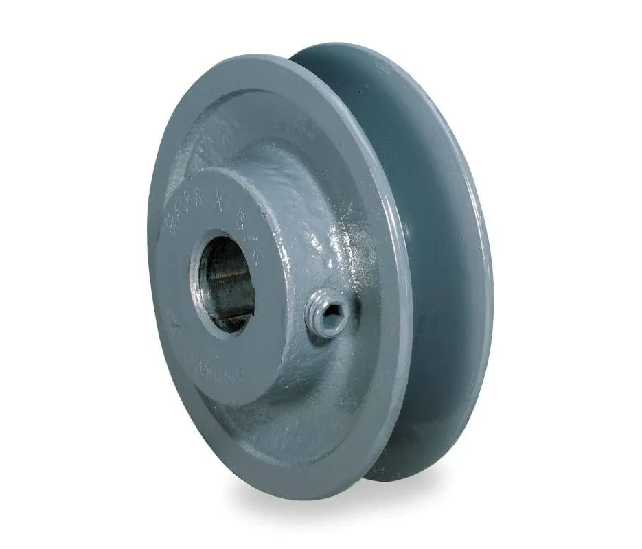 AK25X1/2 Pulley | 2.5" X 1/2" Single Groove Fixed Bore"A" Pulley