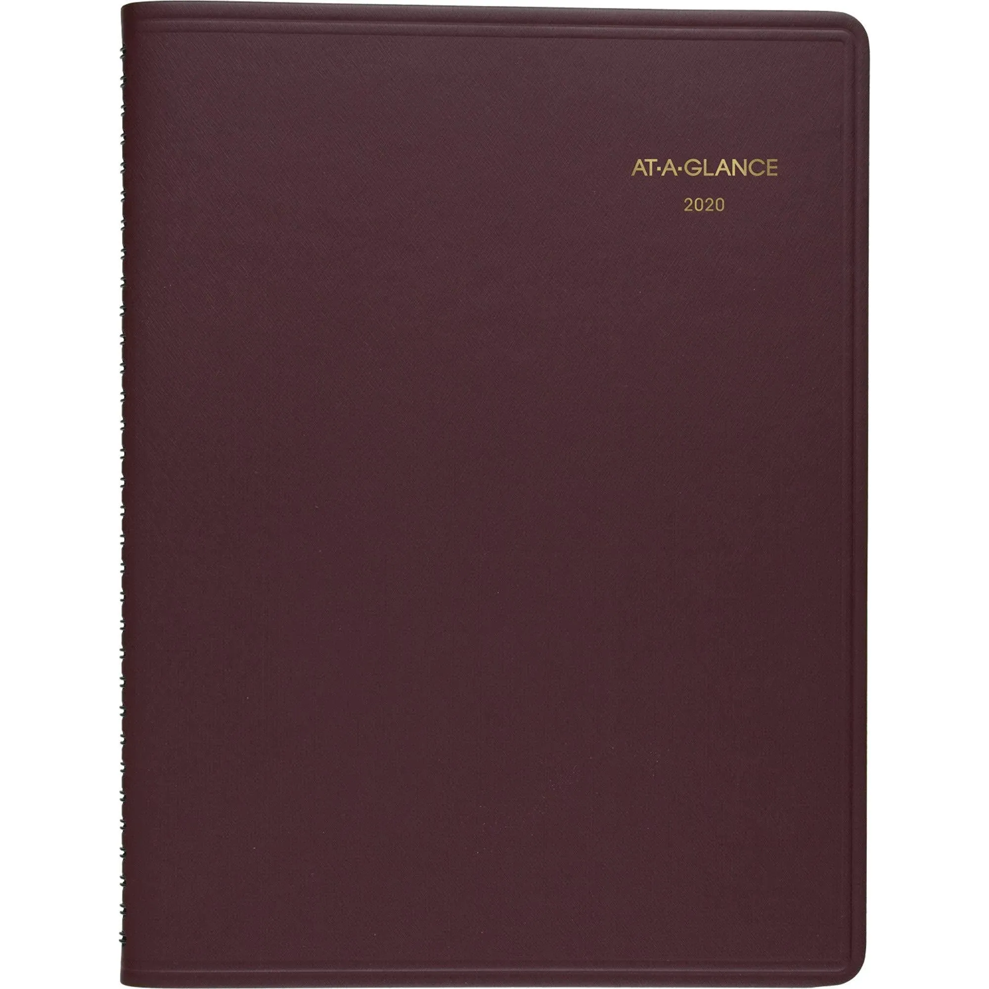 2024 At-A-Glance 70-950-50 Weekly Appointment Book, 8-1/4 x 10-7/8&#034;, Winestone