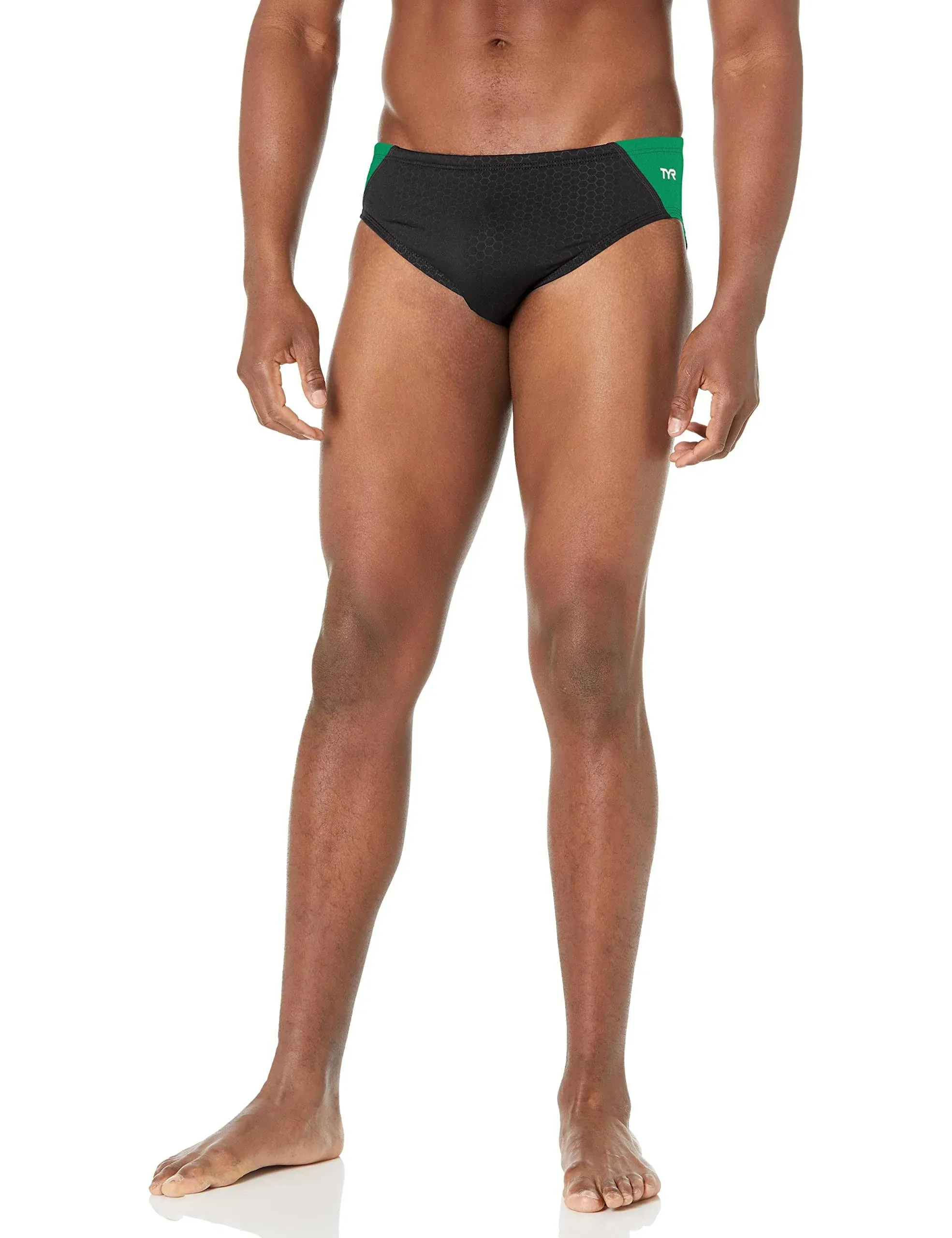 TYR Men's Hexa Blade Splice Racer Swimsuit