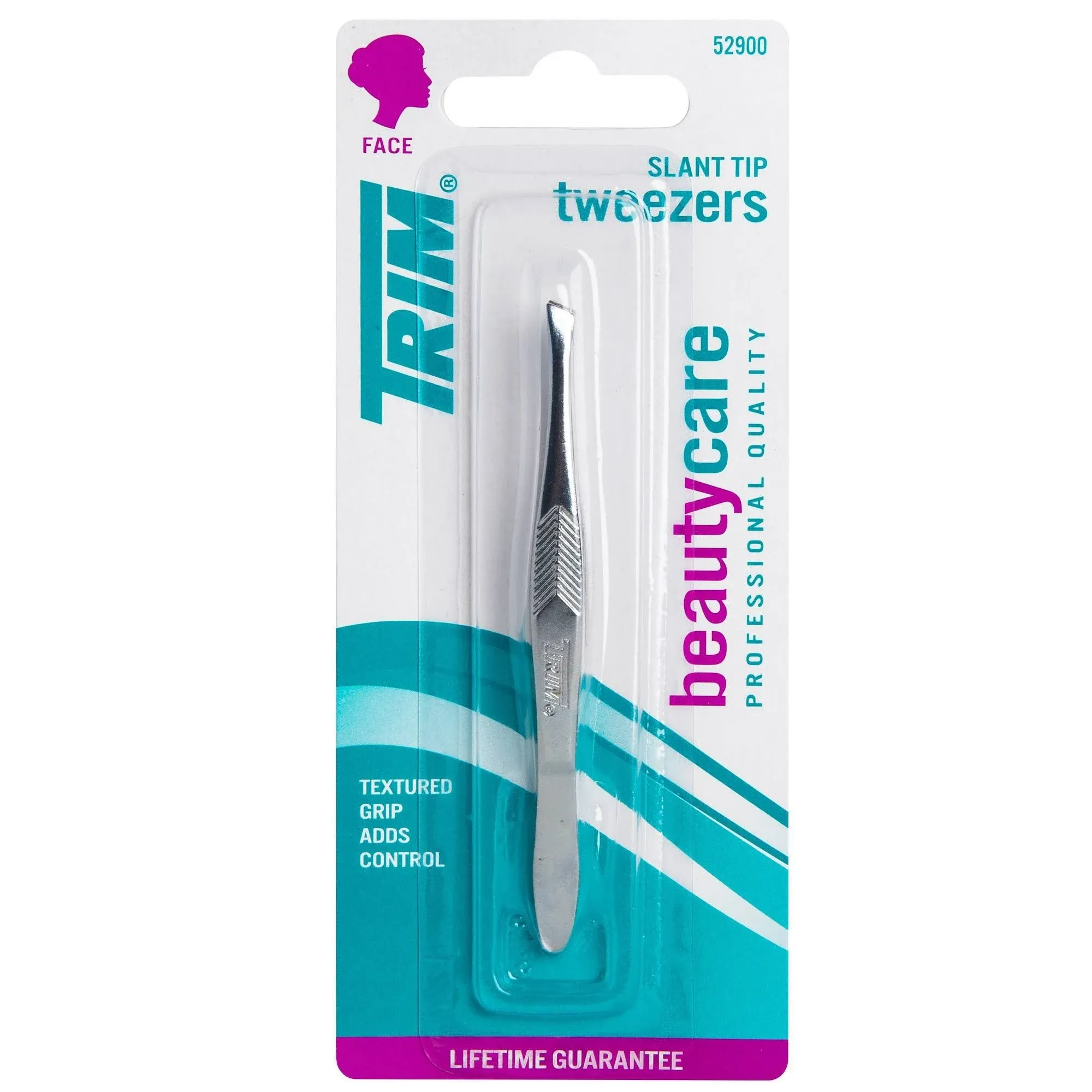 Trim Professional Quality Slant Tip Tweezers #52900 6 - Tweezers