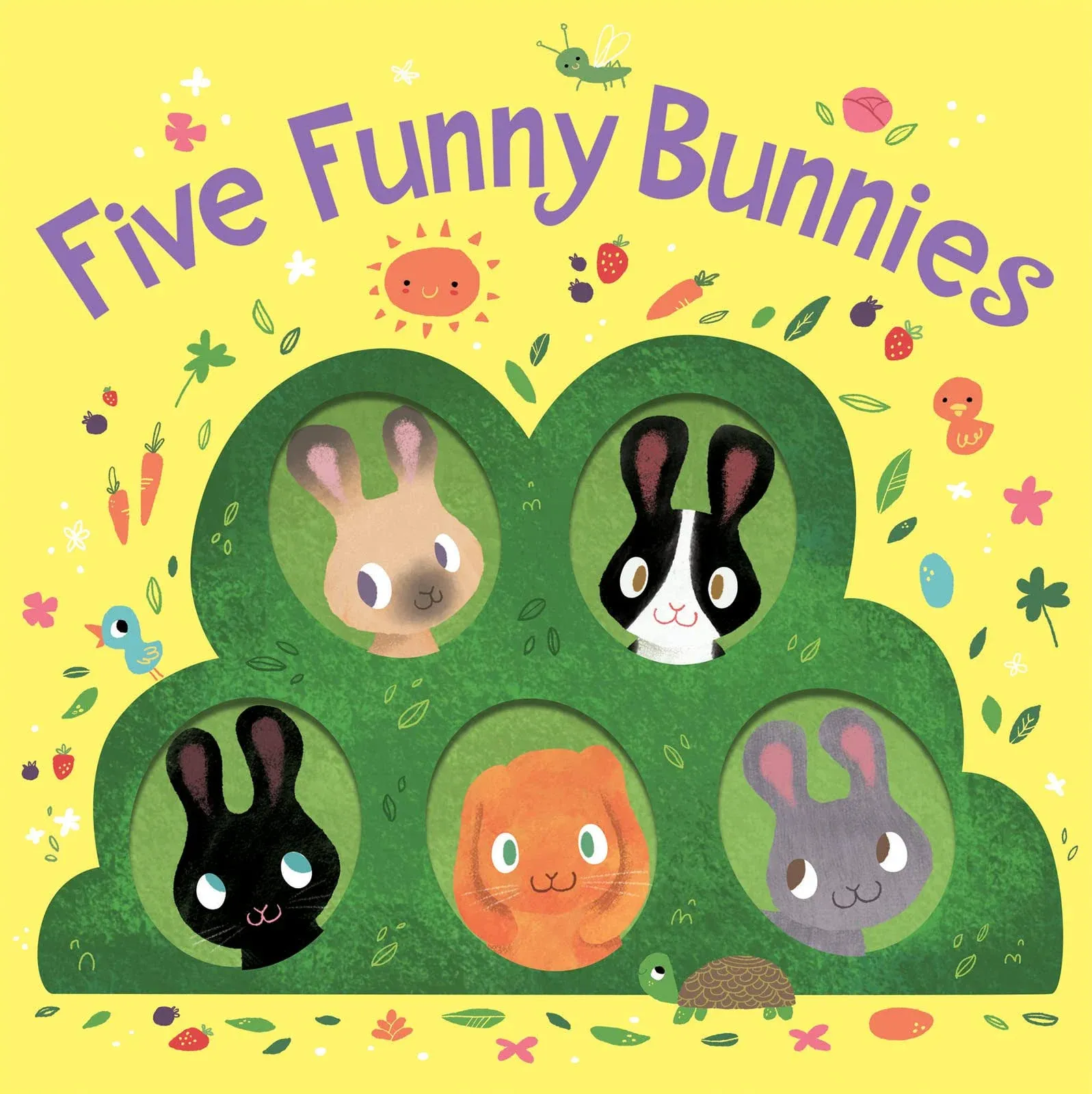 Five Funny Bunnies (Board Book)