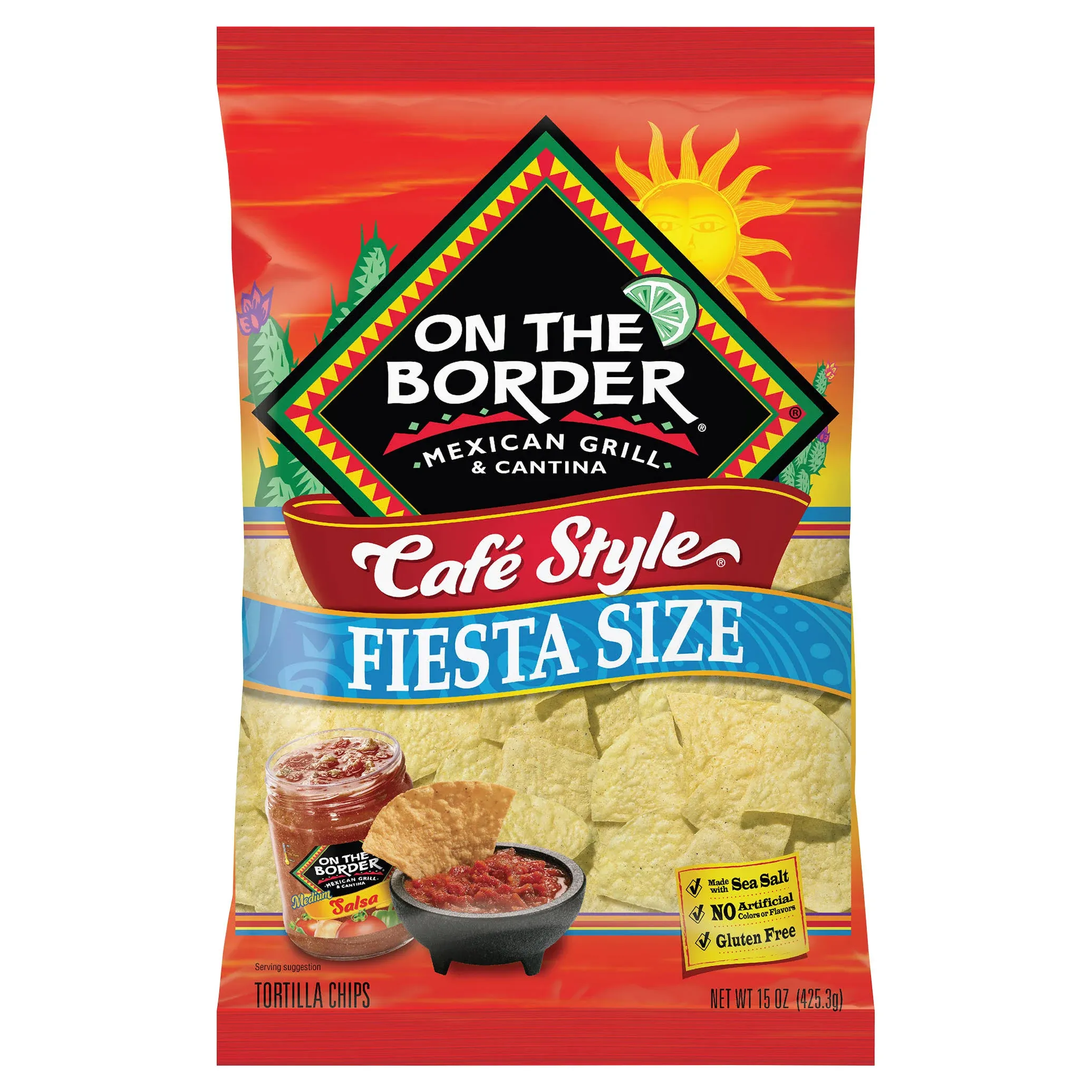 On The Border Cafe Style Tortilla Chips