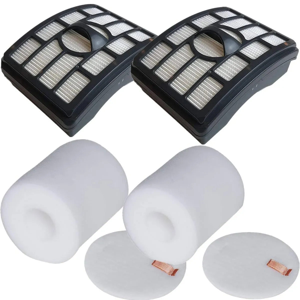 Llhome 2 Pack Hepa Filters Set Replacement for Shark Rotator Pro Lift-Away NV500