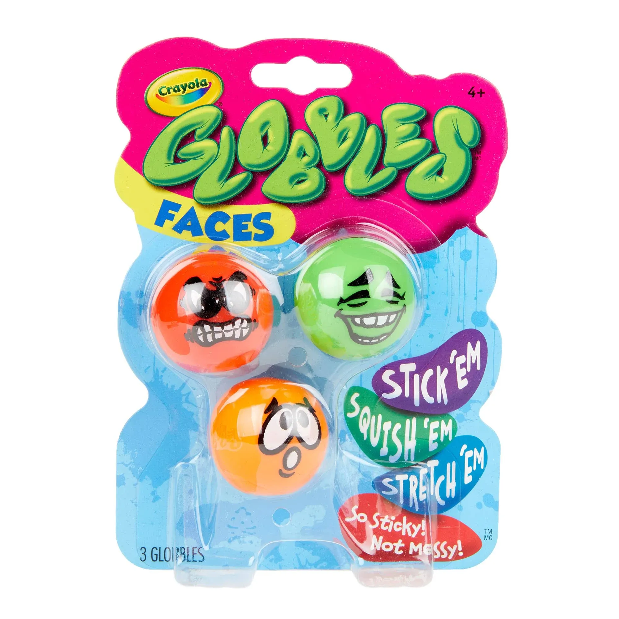 Crayola Crayola Silly Faces Globbles - 3 Count