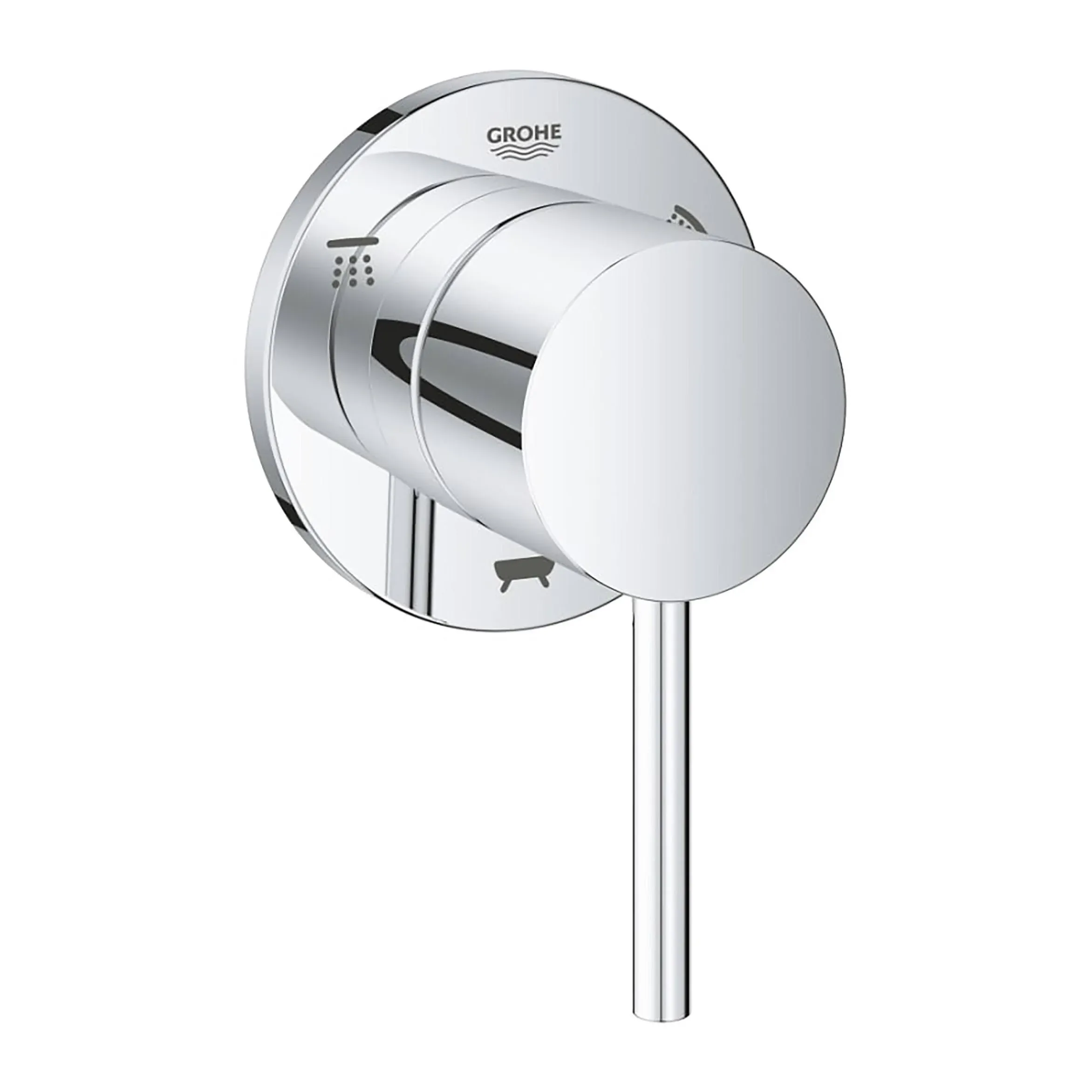 GROHE 29216001 Atrio New Chrome 3-Way Diverter Trim