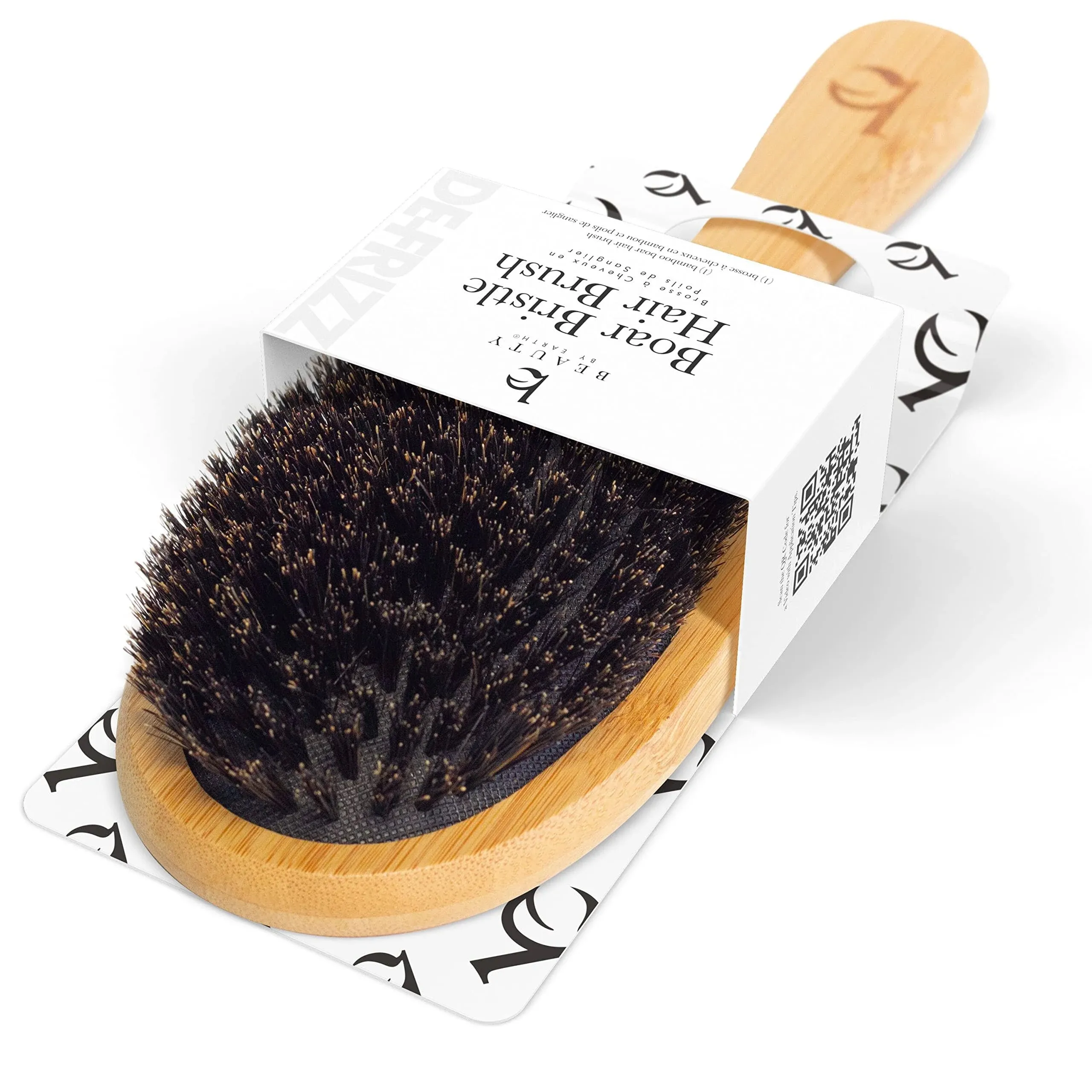 100% Boar Bristle Hair Brush