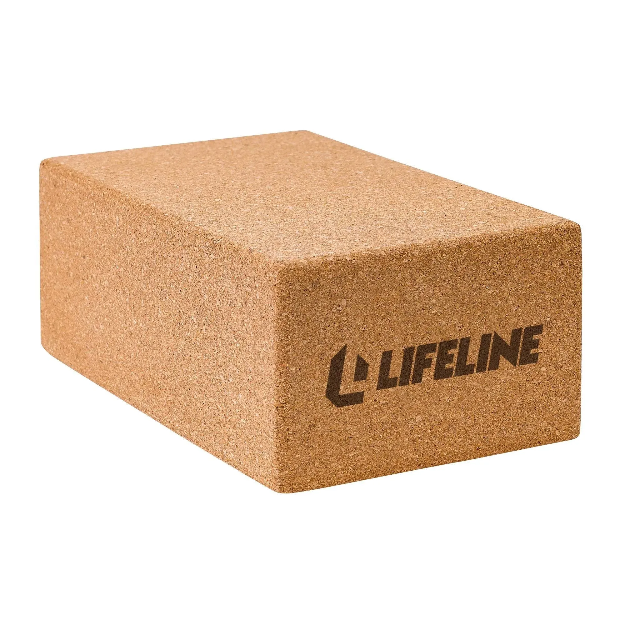 Lifeline Cork Yoga Block