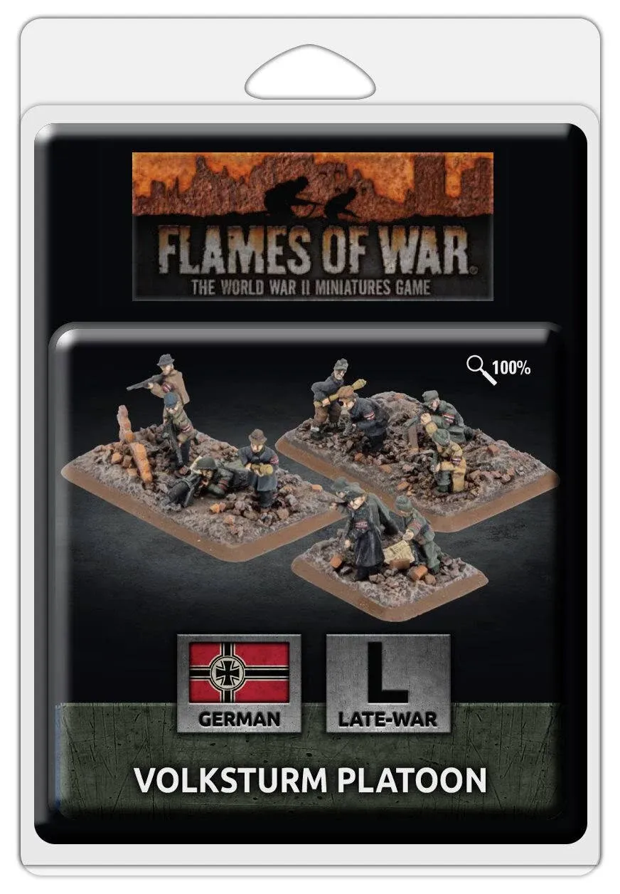 Flames of War Volksturm Platoon