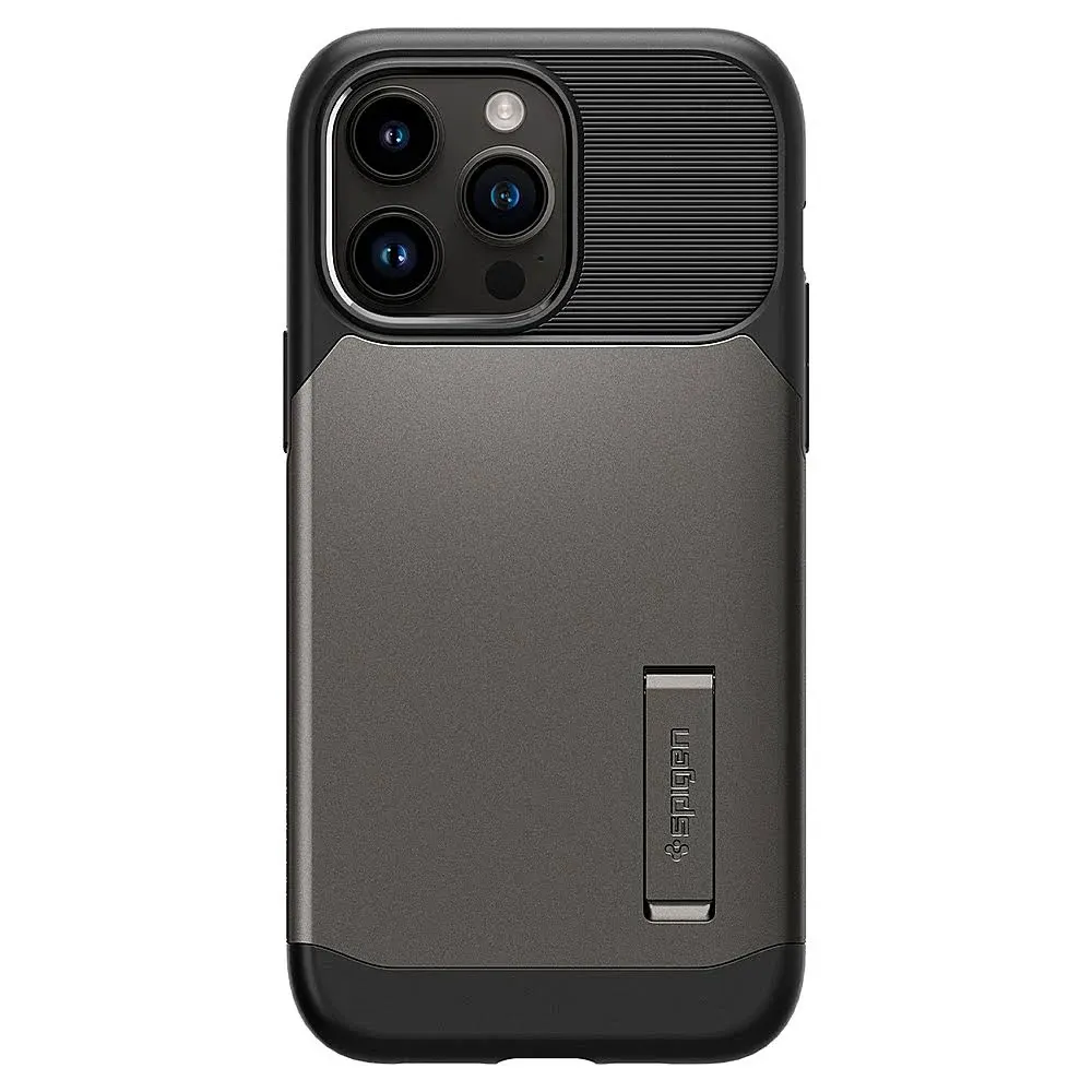 Spigen Slim Armor (MagFit) Designed for iPhone 14 Pro Max Case (2022) - Gunmetal