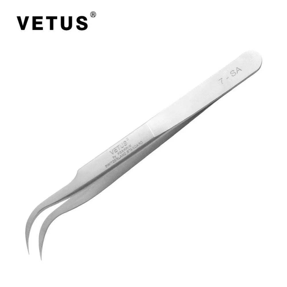 Vetus Tweezer Non Magnetic Stainless Steel Slant Tip 7 SA