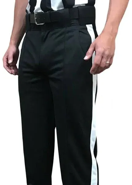 SMITTY | FBS-184 | Tapered Fit Football Referee Pants | Poly Spandex | Official