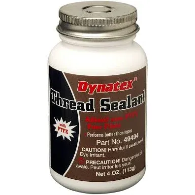 THREAD SEALANT WITH PTFE TEFLON - 4 OUNCE