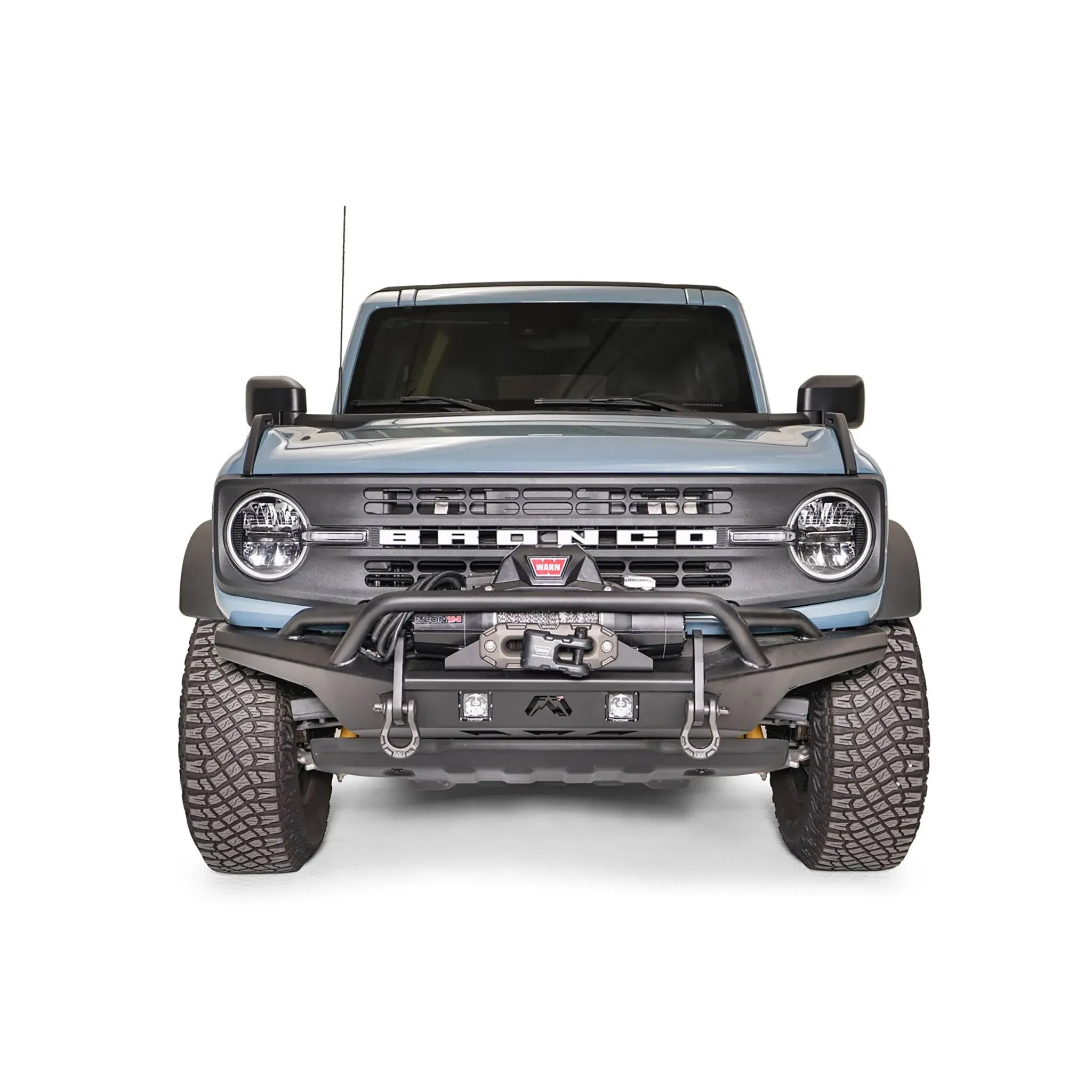 Fab Fours Stubby Pre-Runner Front Bumper for 2021 Ford Bronco