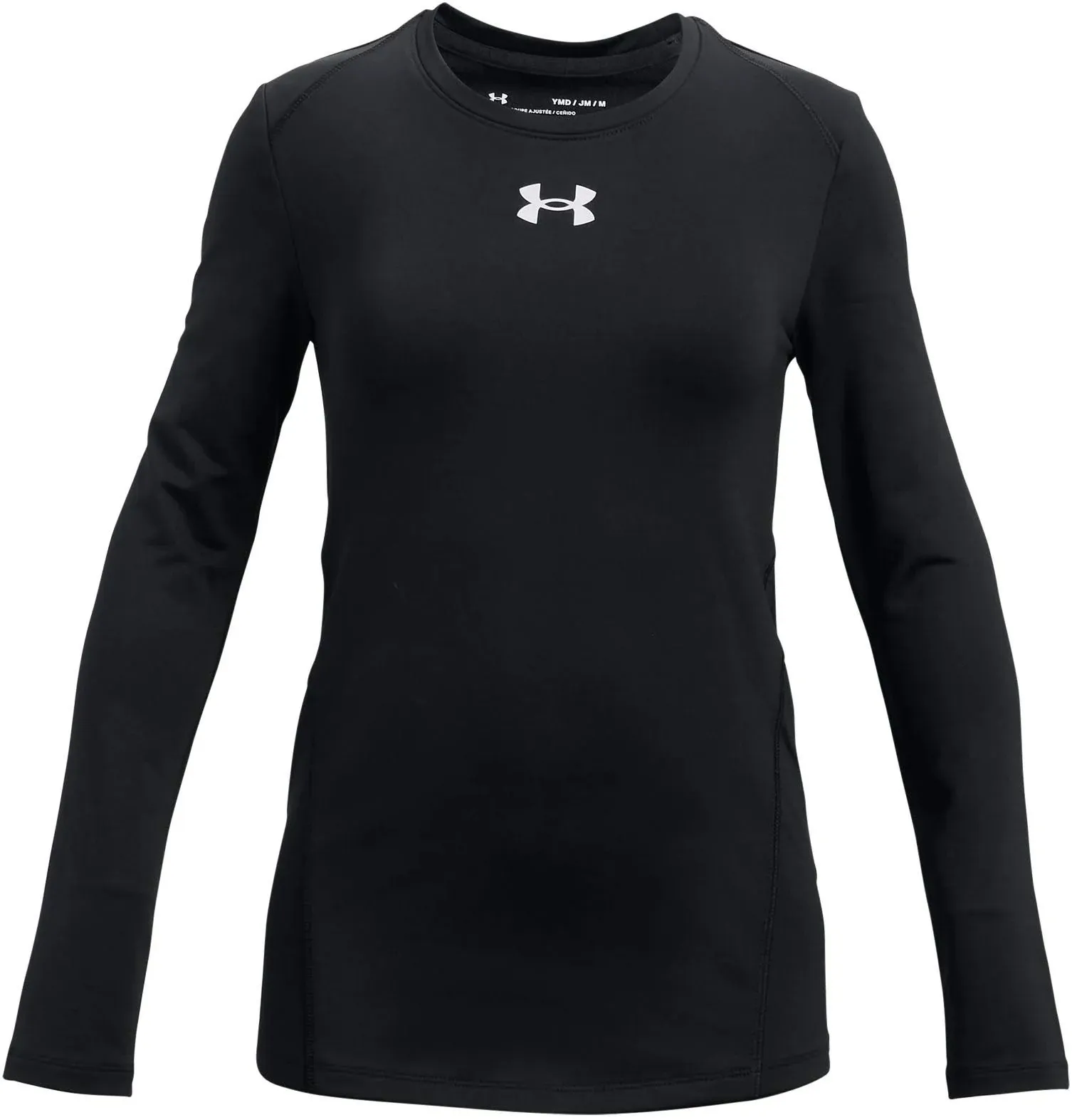 Under Armour Kid&#x27;s ColdGear Crew Long Sleeve Tee - YXL