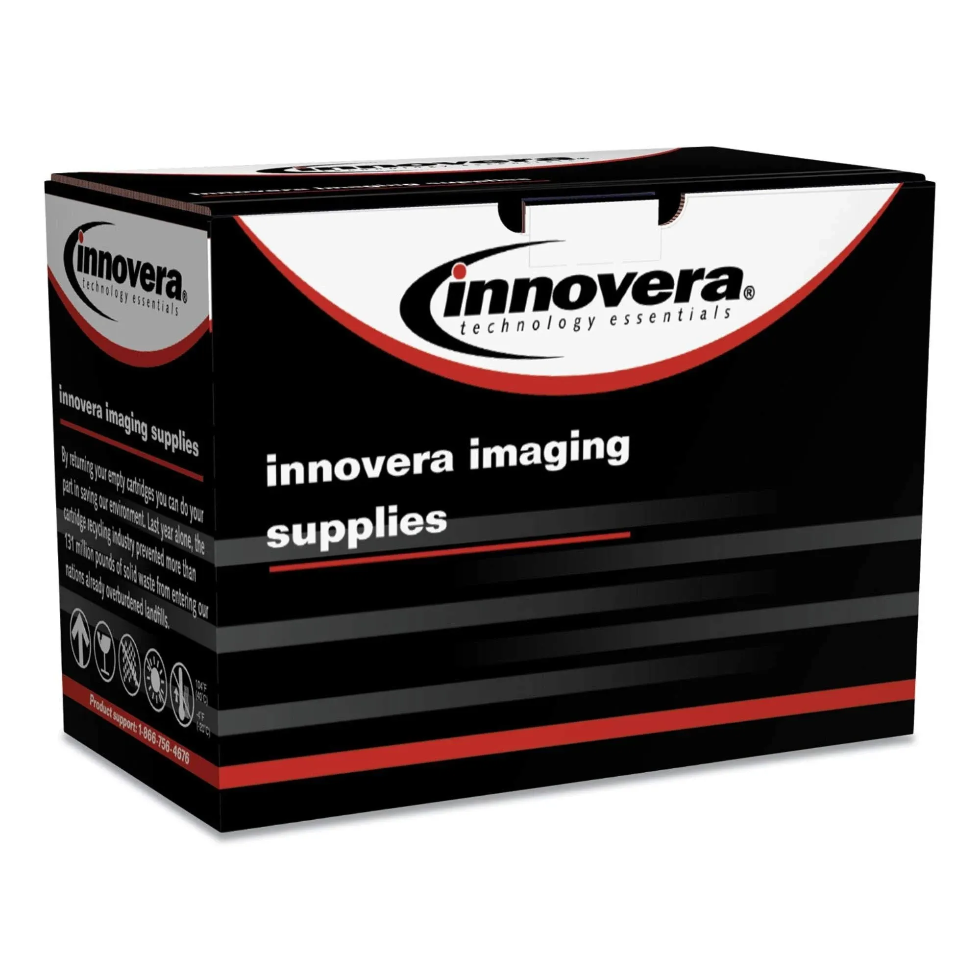 Innovera Reman Black Drum Unit for Brother DR730 12000 Page-Yield IVRDR730