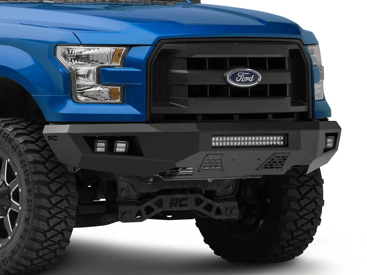 Rough Country Ford Heavy-Duty Front LED Bumper (15-17 F-150) 10770